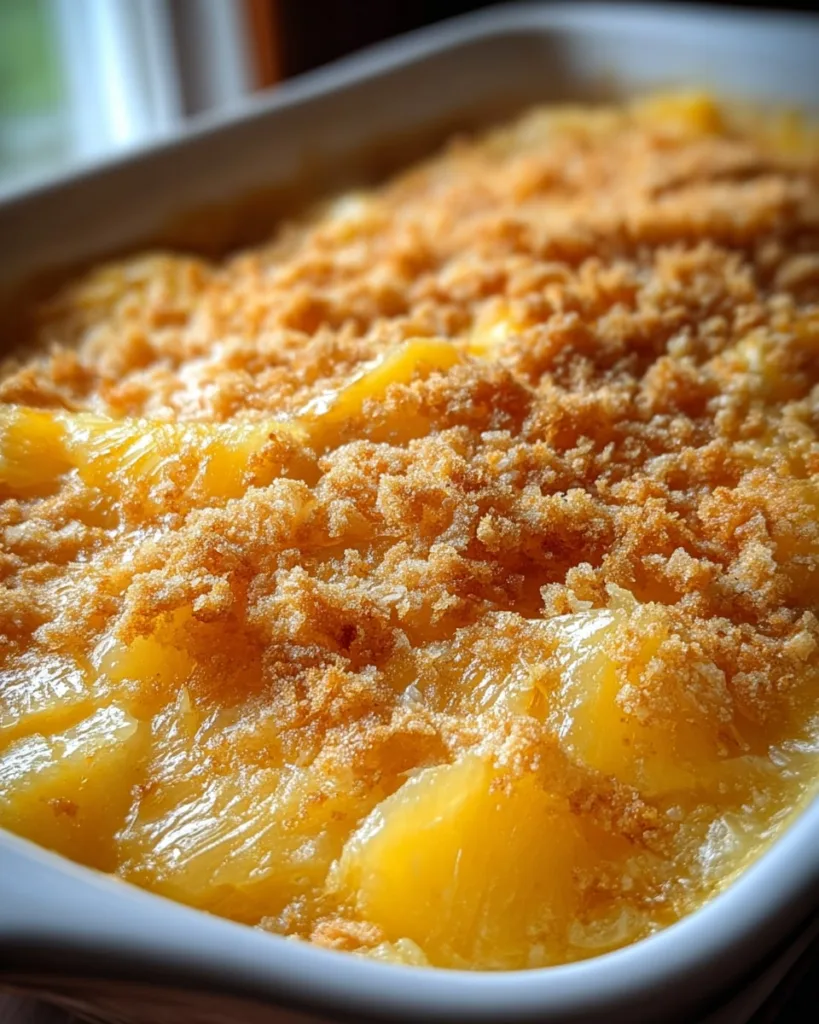 How to make baked pineapple casserole the easy way