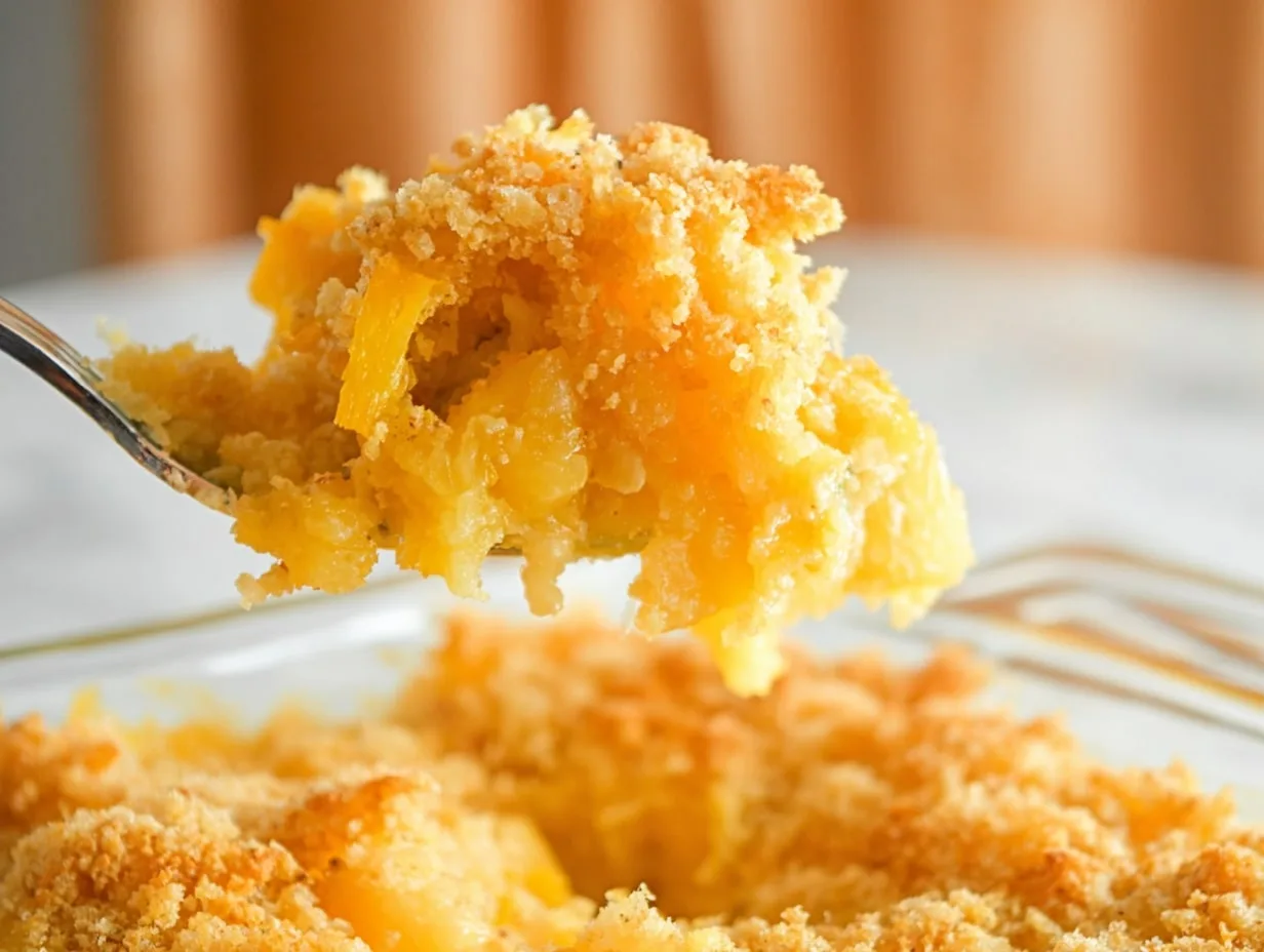 How To Make Pineapple Casserole Dish