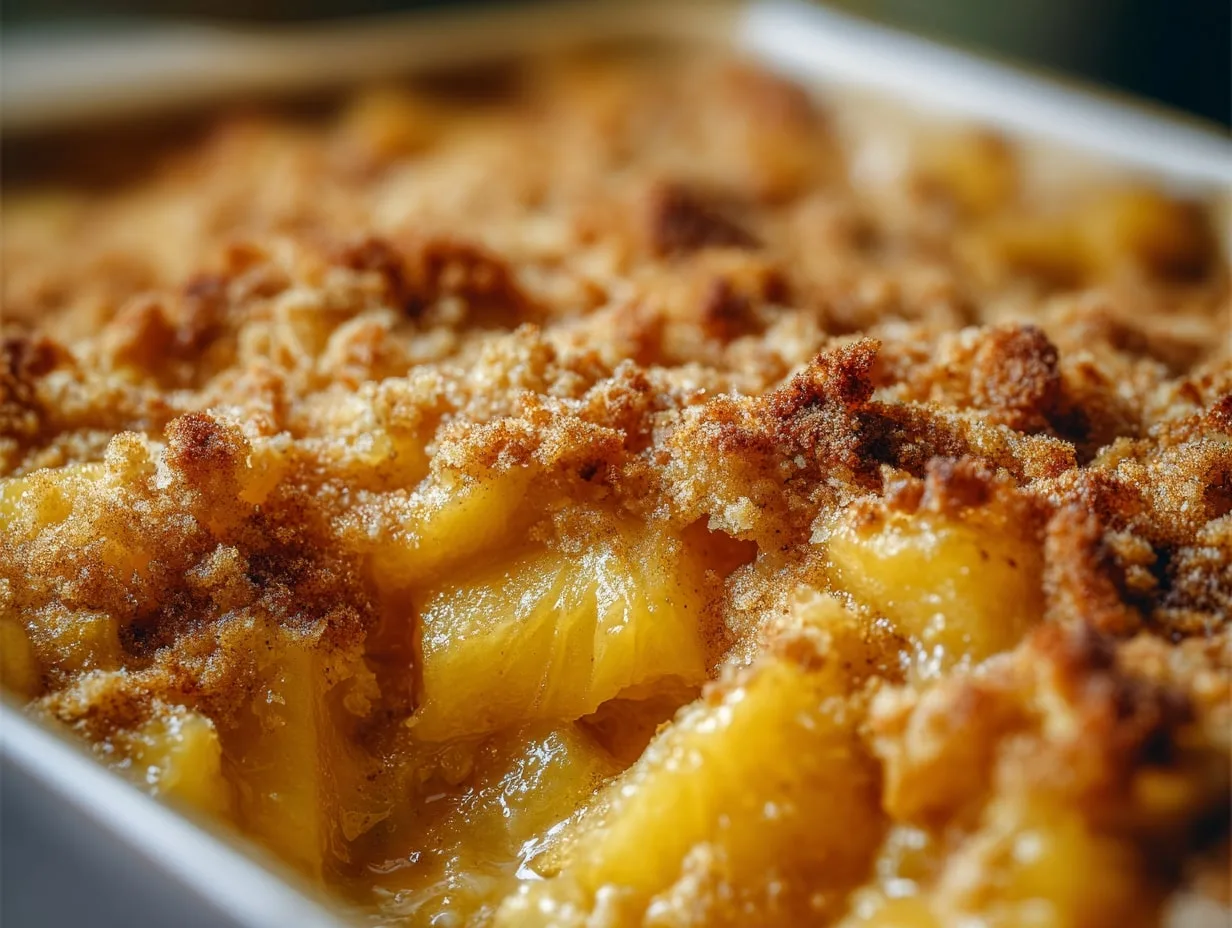How to Prepare a Delicious Pineapple Casserole Without Cheese