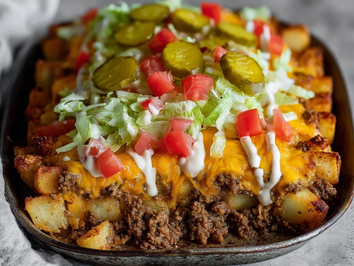 How To Make Big Mac Casserole (Easy & Cheesy!)