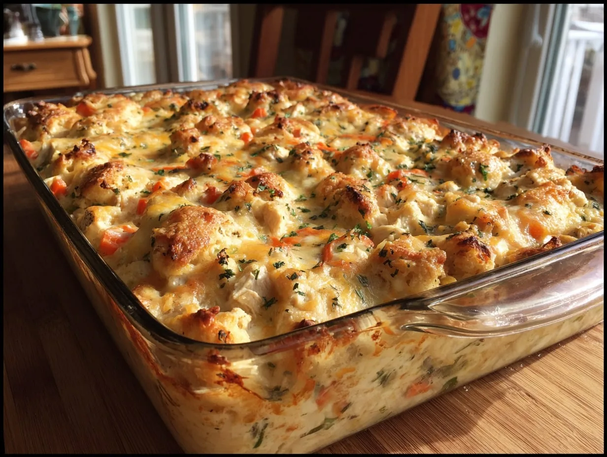 Easy Chicken and Vegetable Casserole Recipe