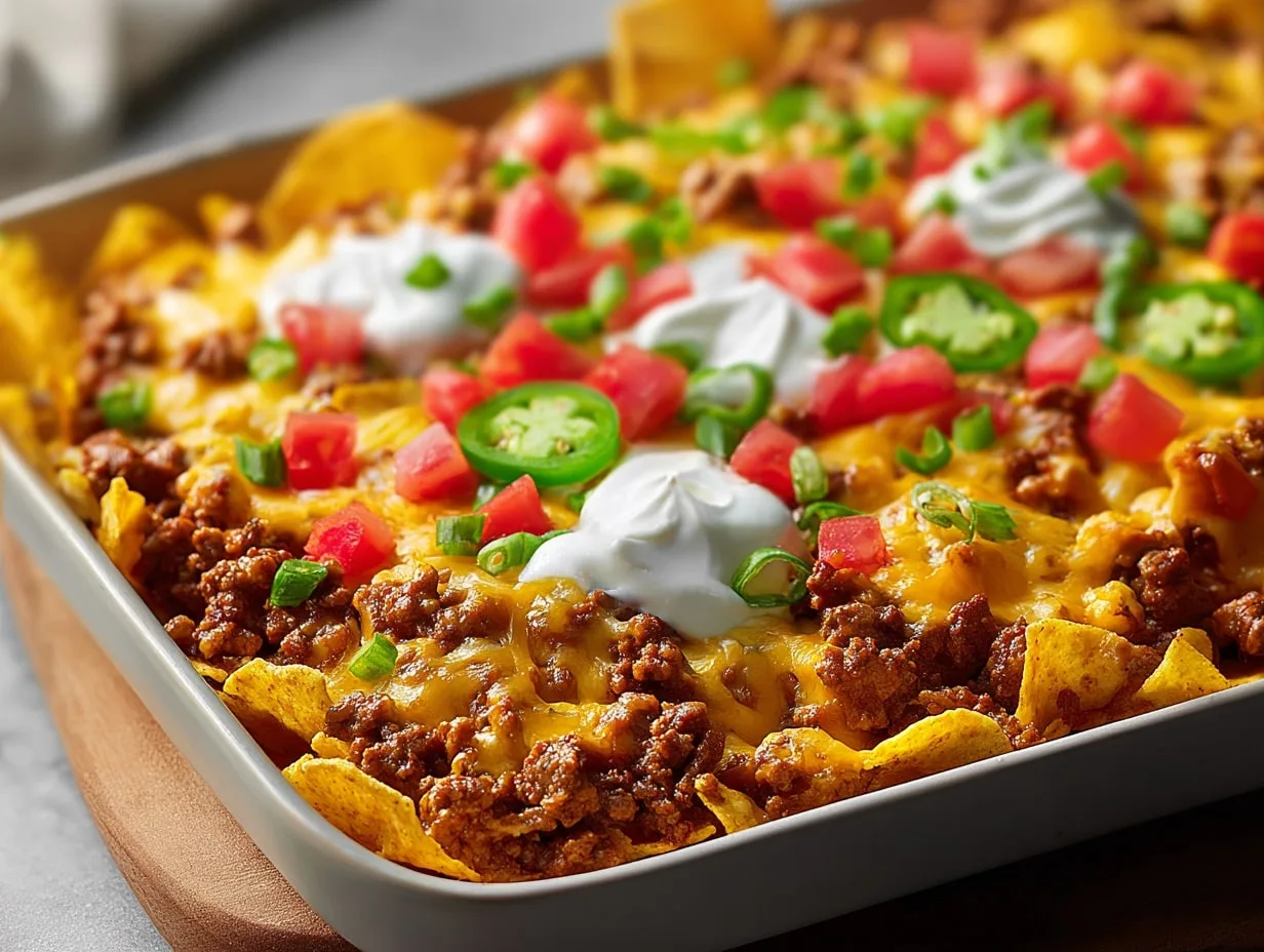 How To Make Walking Taco Casserole