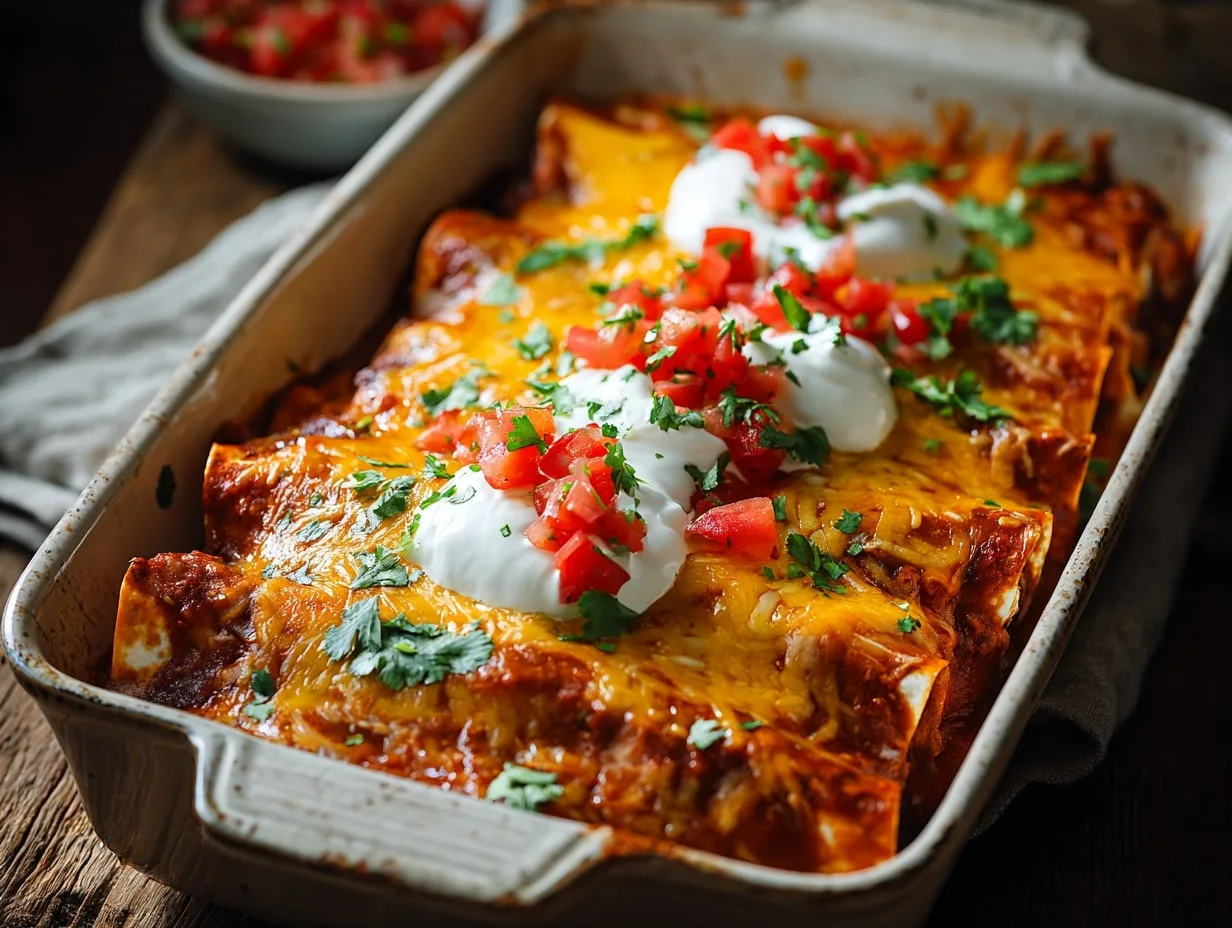 Frozen Burrito Casserole – Easy Cheesy Weeknight Dinner