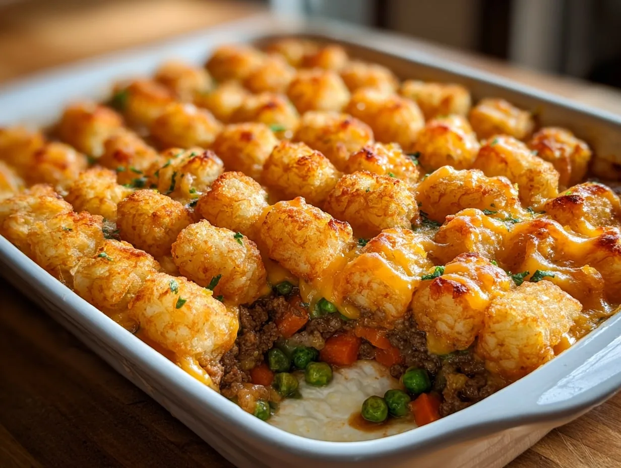 Tater tot casserole Recipe
