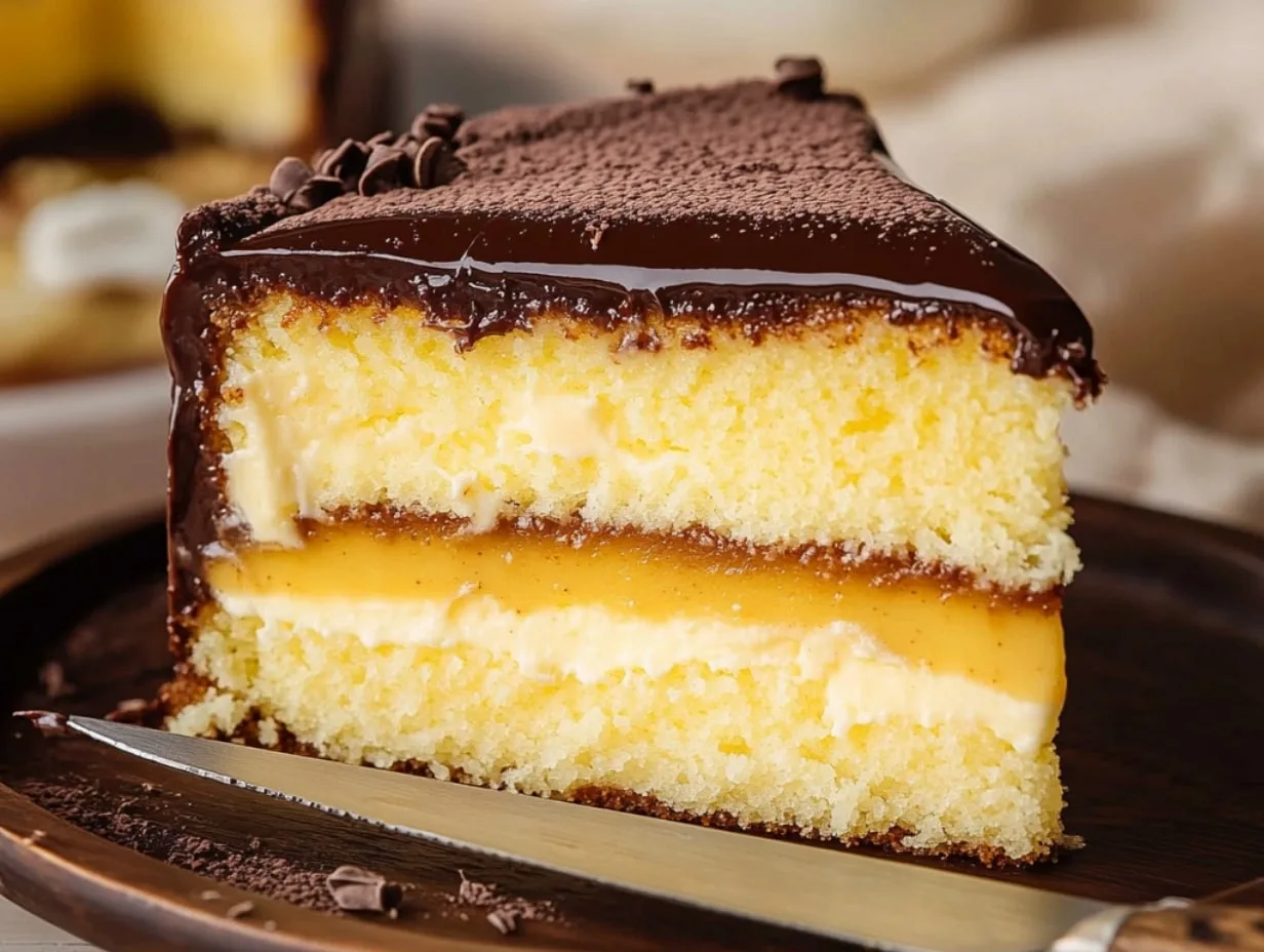 Boston Cream Pie Recipe