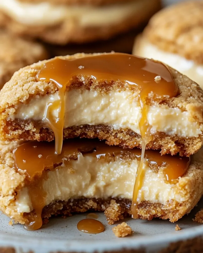 Caramel Cheesecake Cookies 3