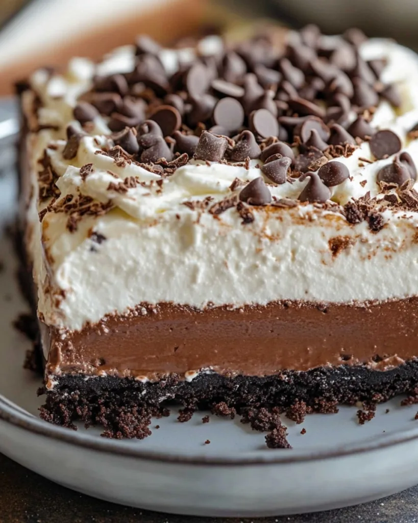 No-Bake Chocolate Lasagna 2