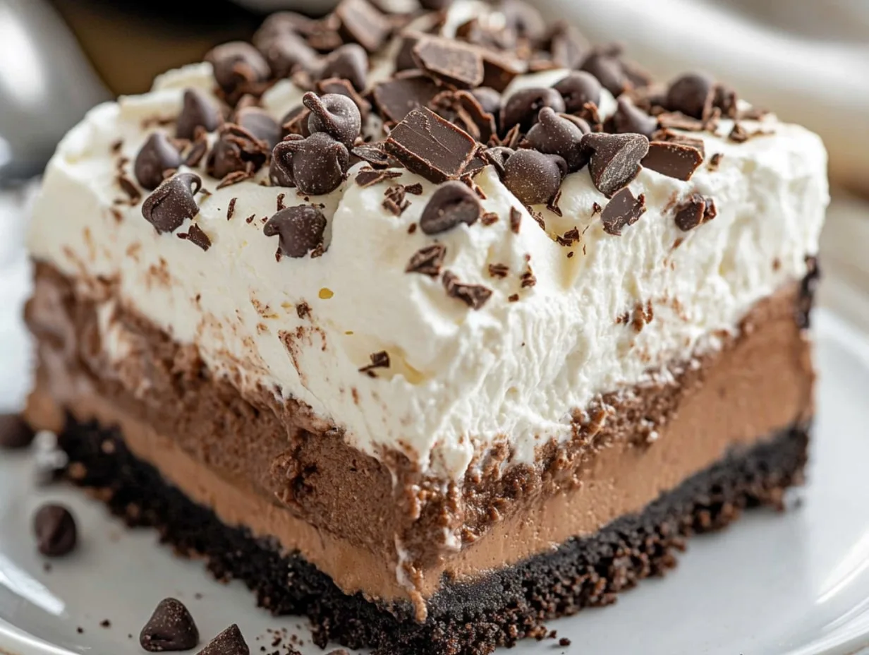 No-Bake Chocolate Lasagna