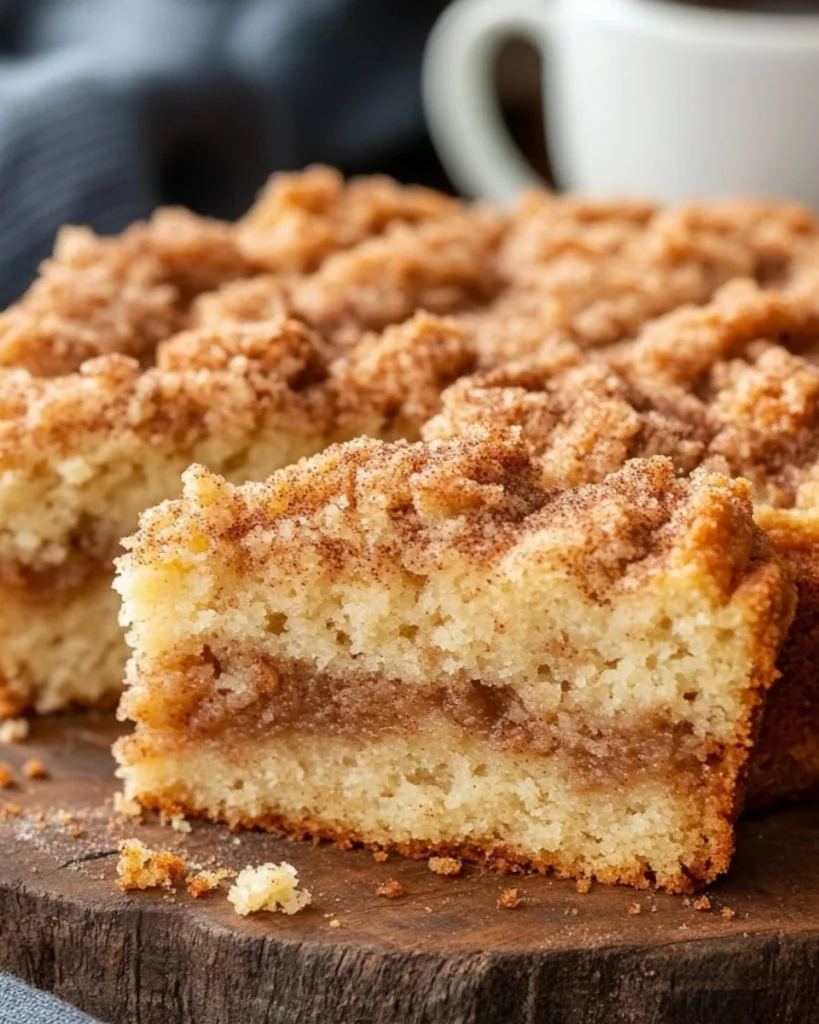 Cinnamon Streusel Coffee Cake 1