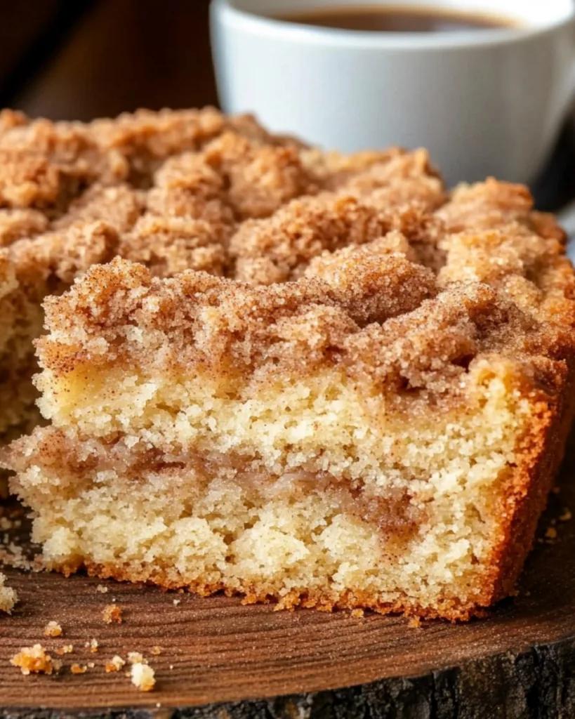 Cinnamon Streusel Coffee Cake 3