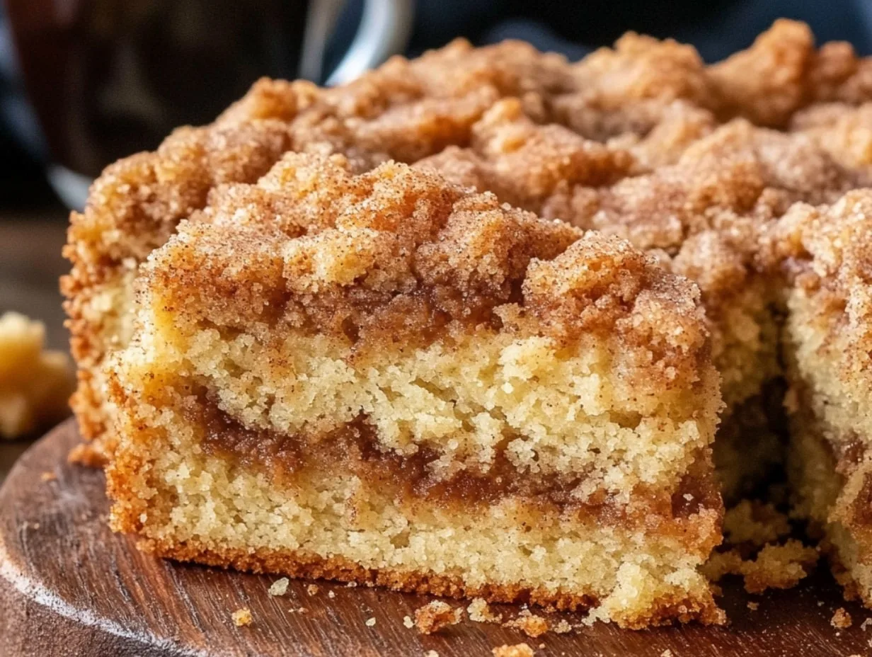 Cinnamon Streusel Coffee Cake