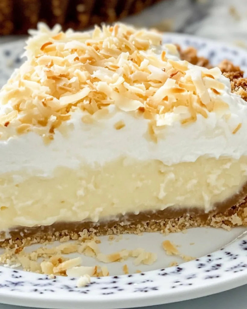 No-Bake Coconut Cream Pie 4