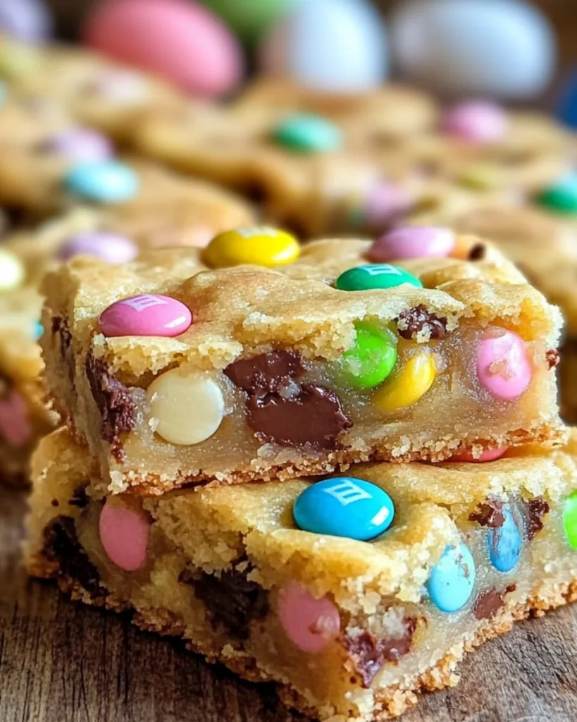 Easter Cake Mix Cookie Bars 1
