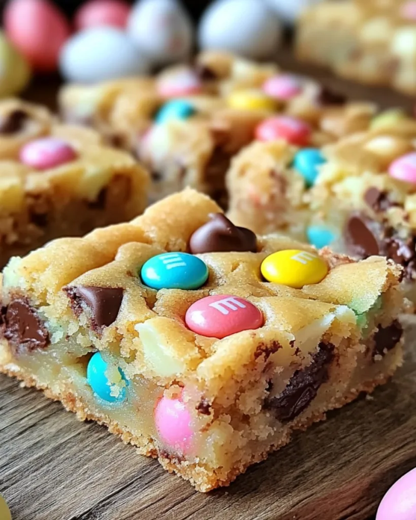 Easter Cake Mix Cookie Bars 4
