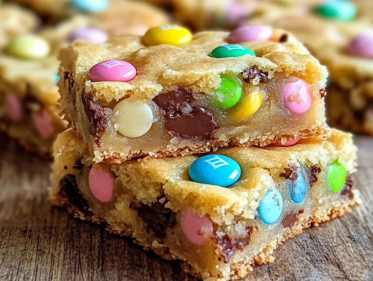 Easter Cake Mix Cookie Bars