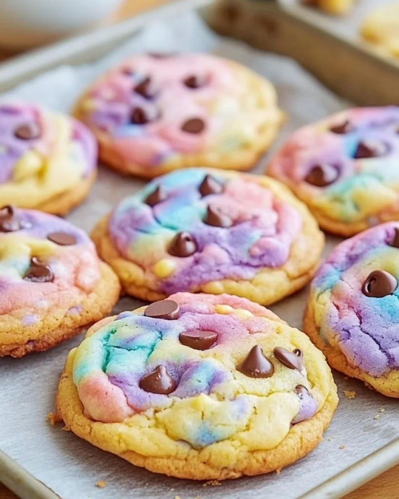 Easter Chocolate Chip Cookies 1