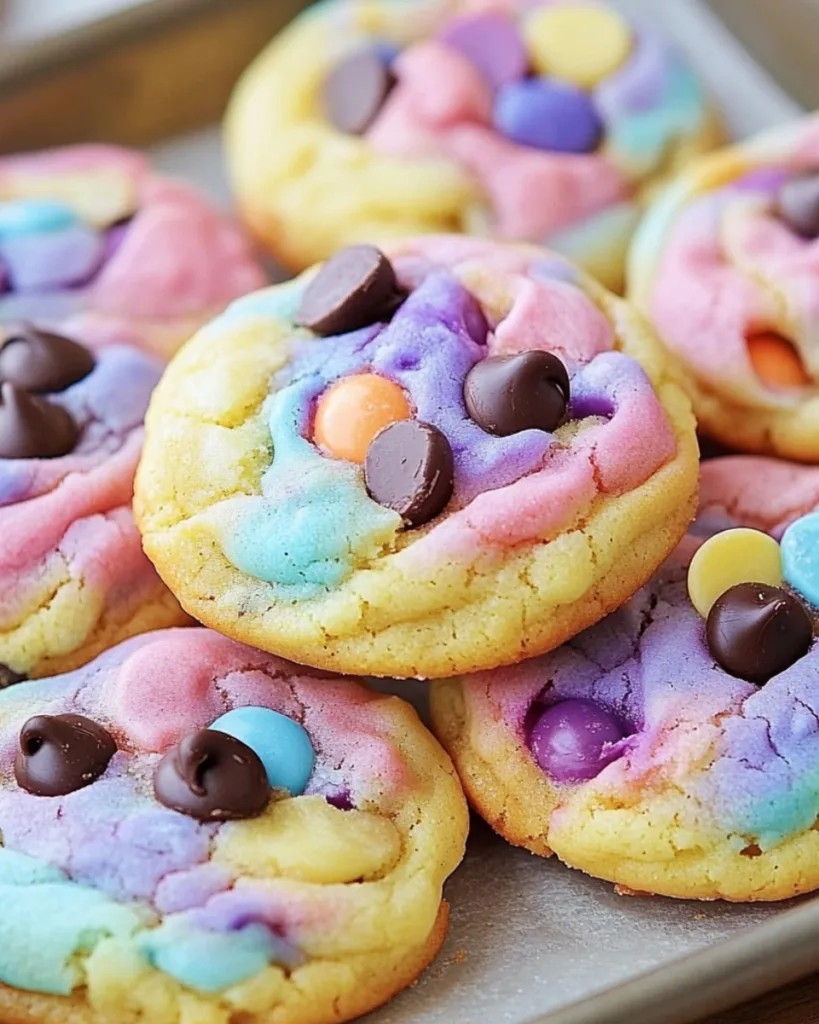 Easter Chocolate Chip Cookies 2
