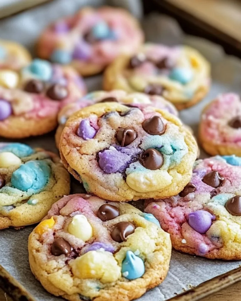 Easter Chocolate Chip Cookies 3