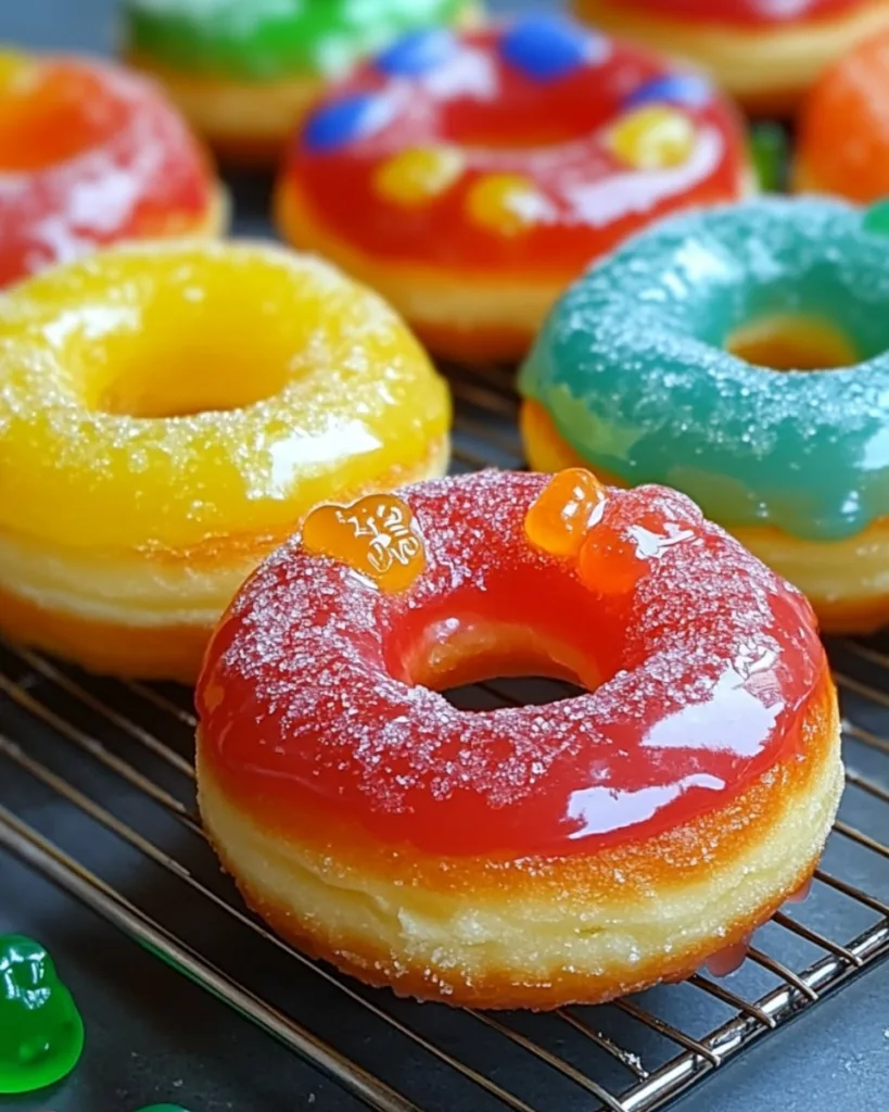 Gummy Glazed Donuts 2