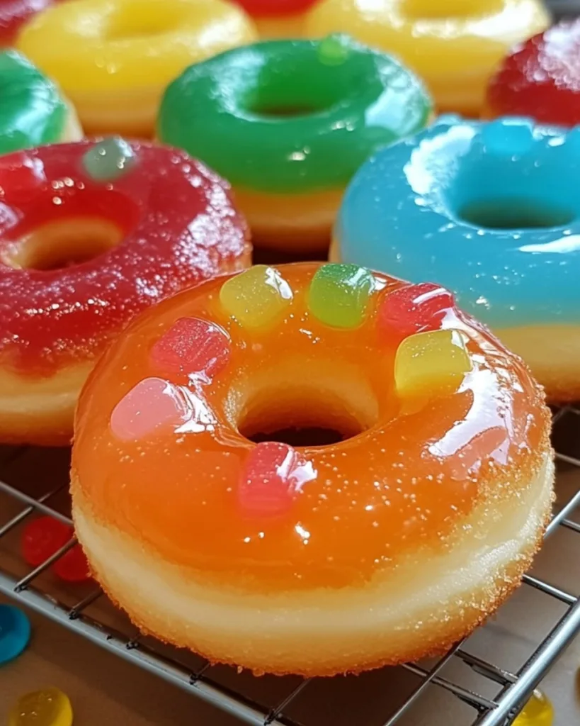 Gummy Glazed Donuts 3