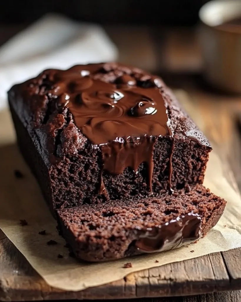 Hot Fudge Brownie Bread 3