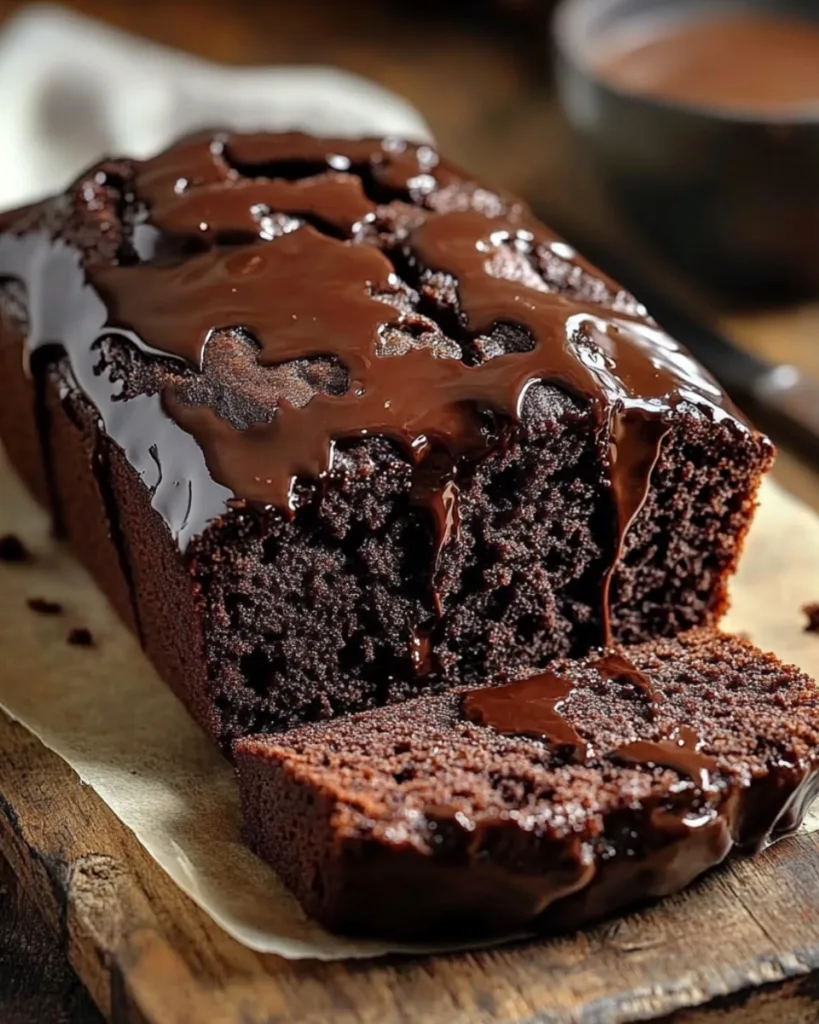 Hot Fudge Brownie Bread 4