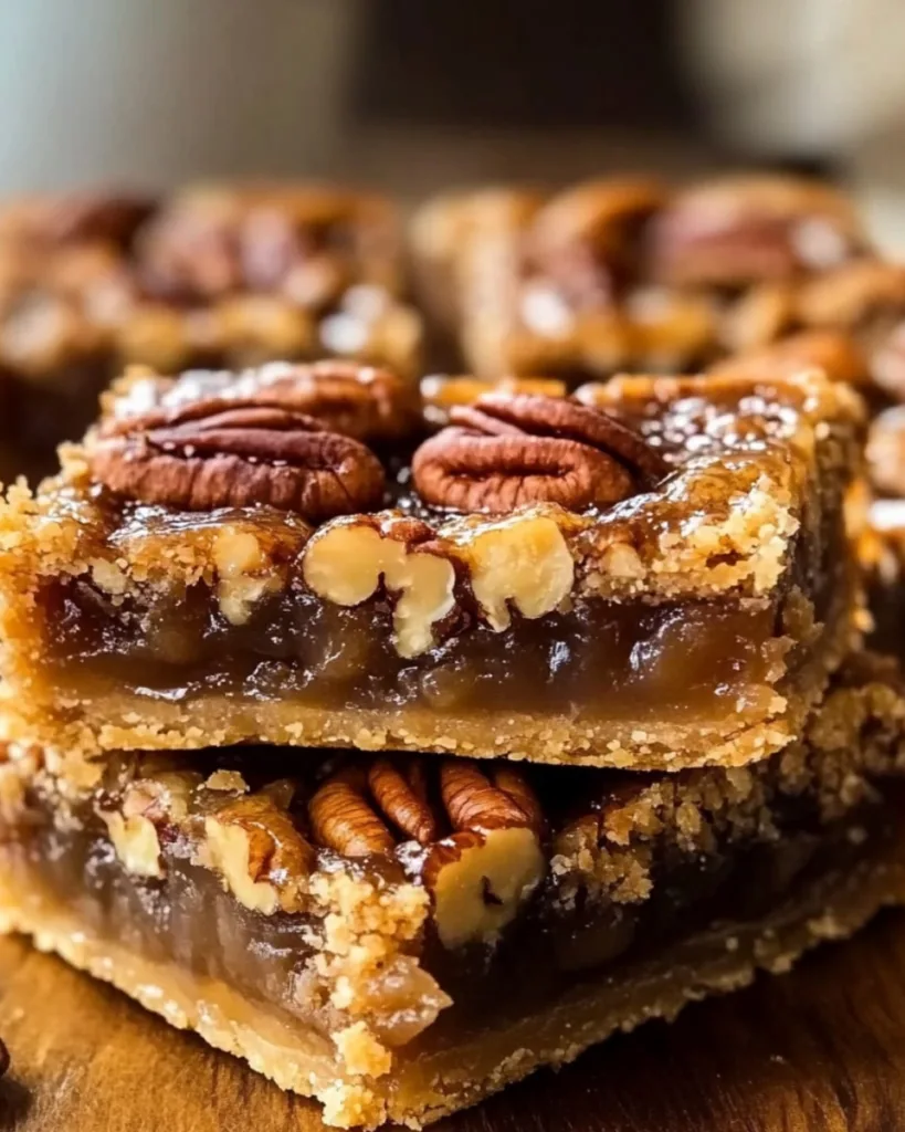 Lazy Girl Pecan Pie Bars 1