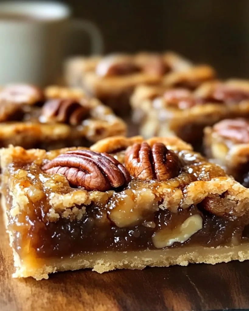 Lazy Girl Pecan Pie Bars 3