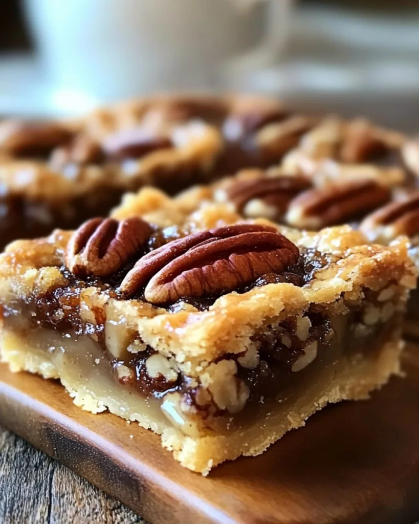 Lazy Girl Pecan Pie Bars 4