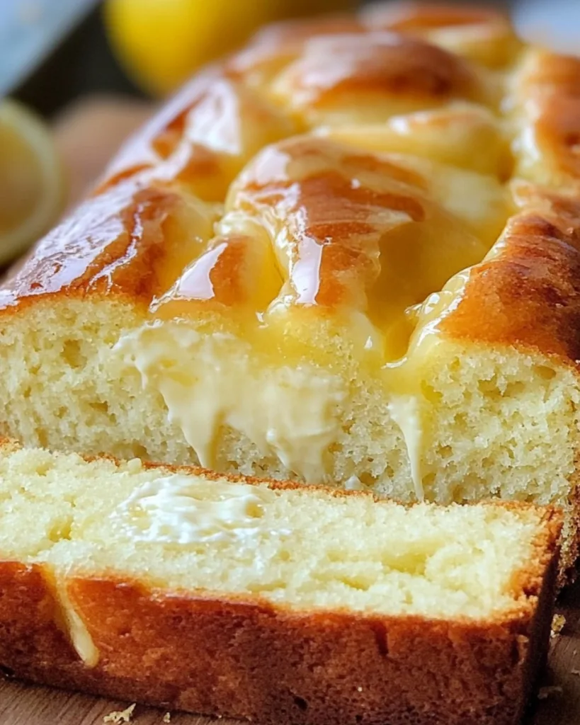 Lemon Cream Cheese Bread 2