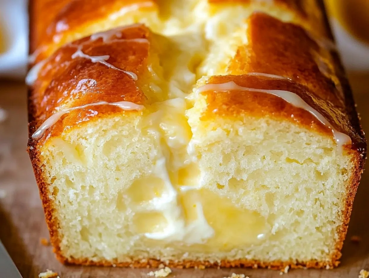 Lemon Cream Cheese Bread