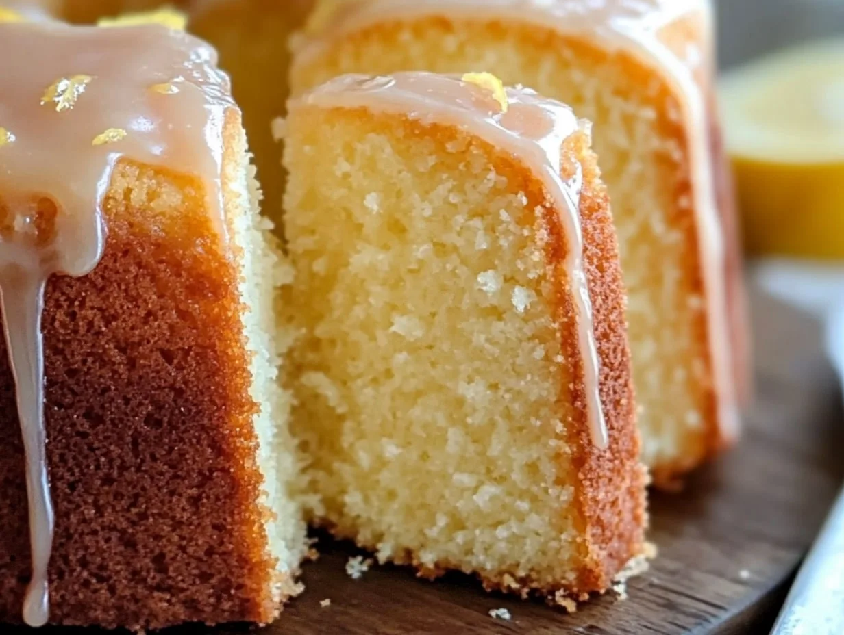 Lemon Cream Cheese Pound Cake