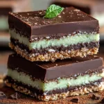 No-Bake Mint Chocolate Bars Recipe