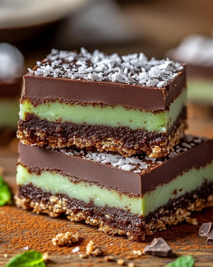 No-Bake Mint Chocolate Bars 3