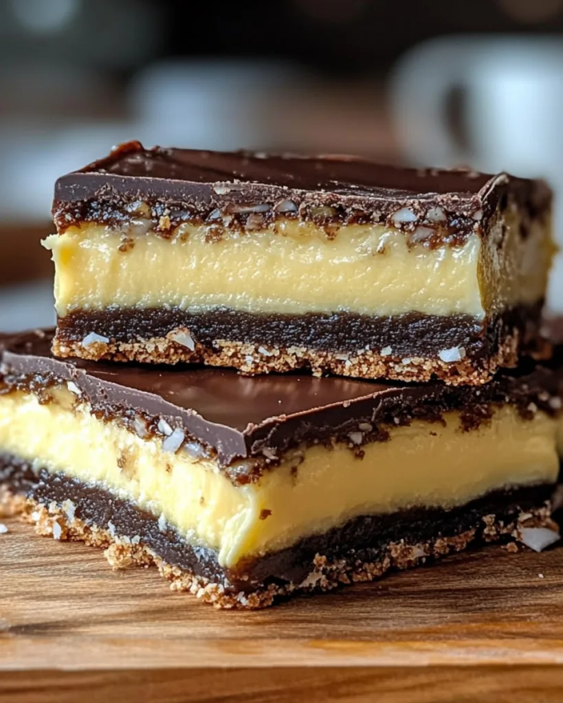 Nanaimo Bars Recipe 1
