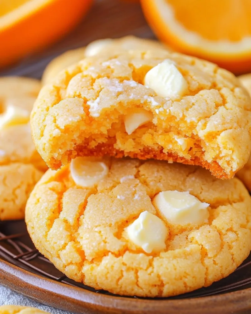 Orange Creamsicle Cookies 2