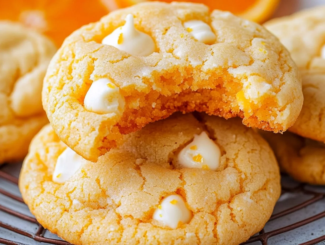 Orange Creamsicle Cookies