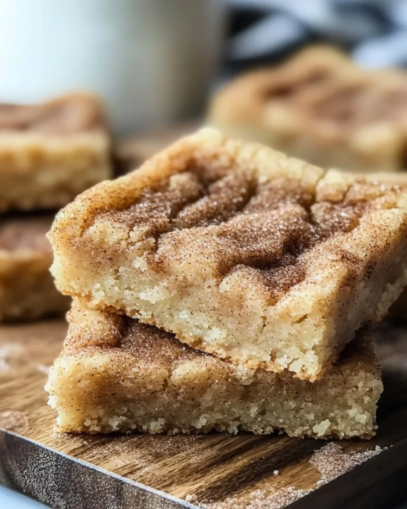 Snickerdoodle Cookie Bars 4