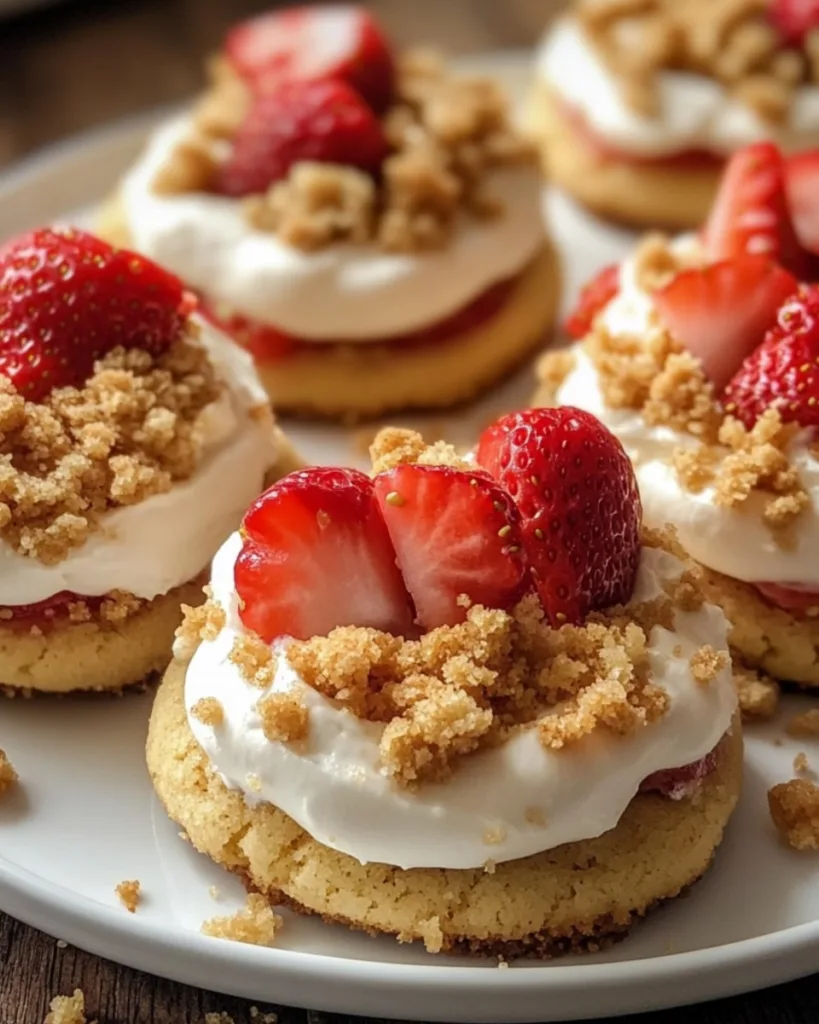 Strawberry Cheesecake Crumble Cookies 2