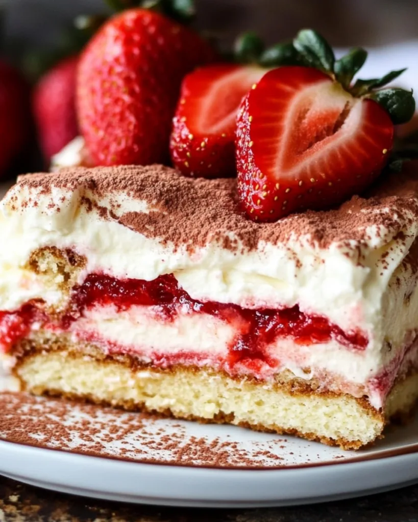 Strawberry Tiramisu 2