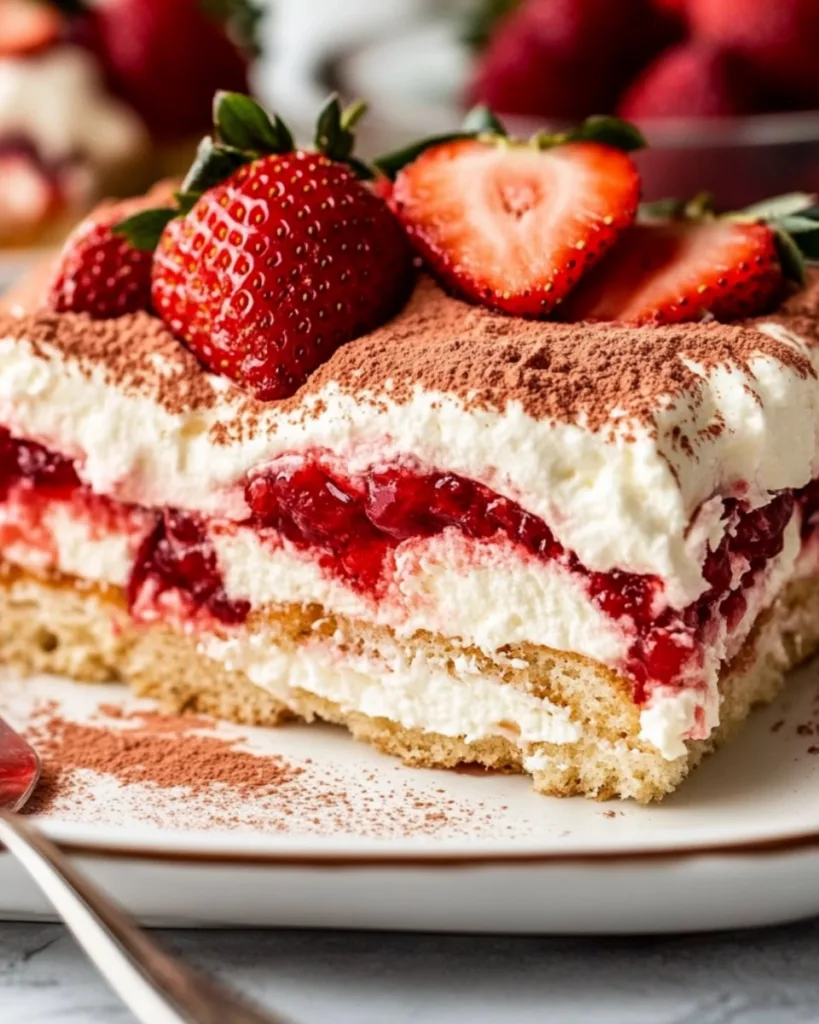 Strawberry Tiramisu 3