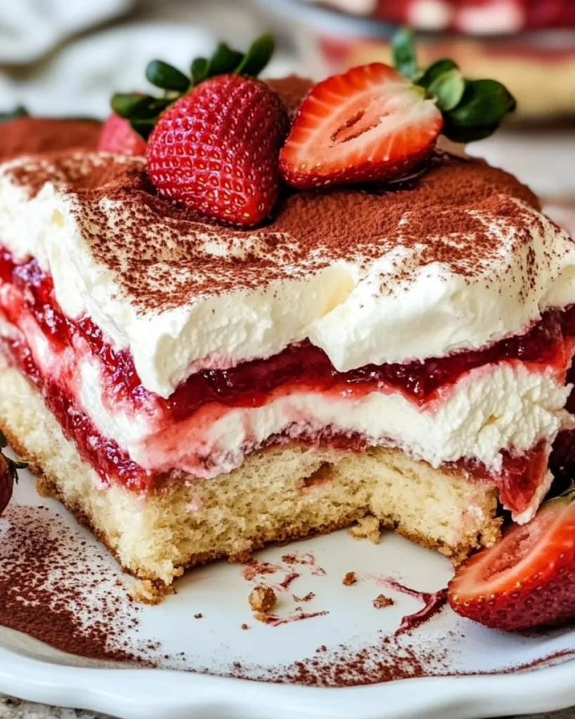 Strawberry Tiramisu 4