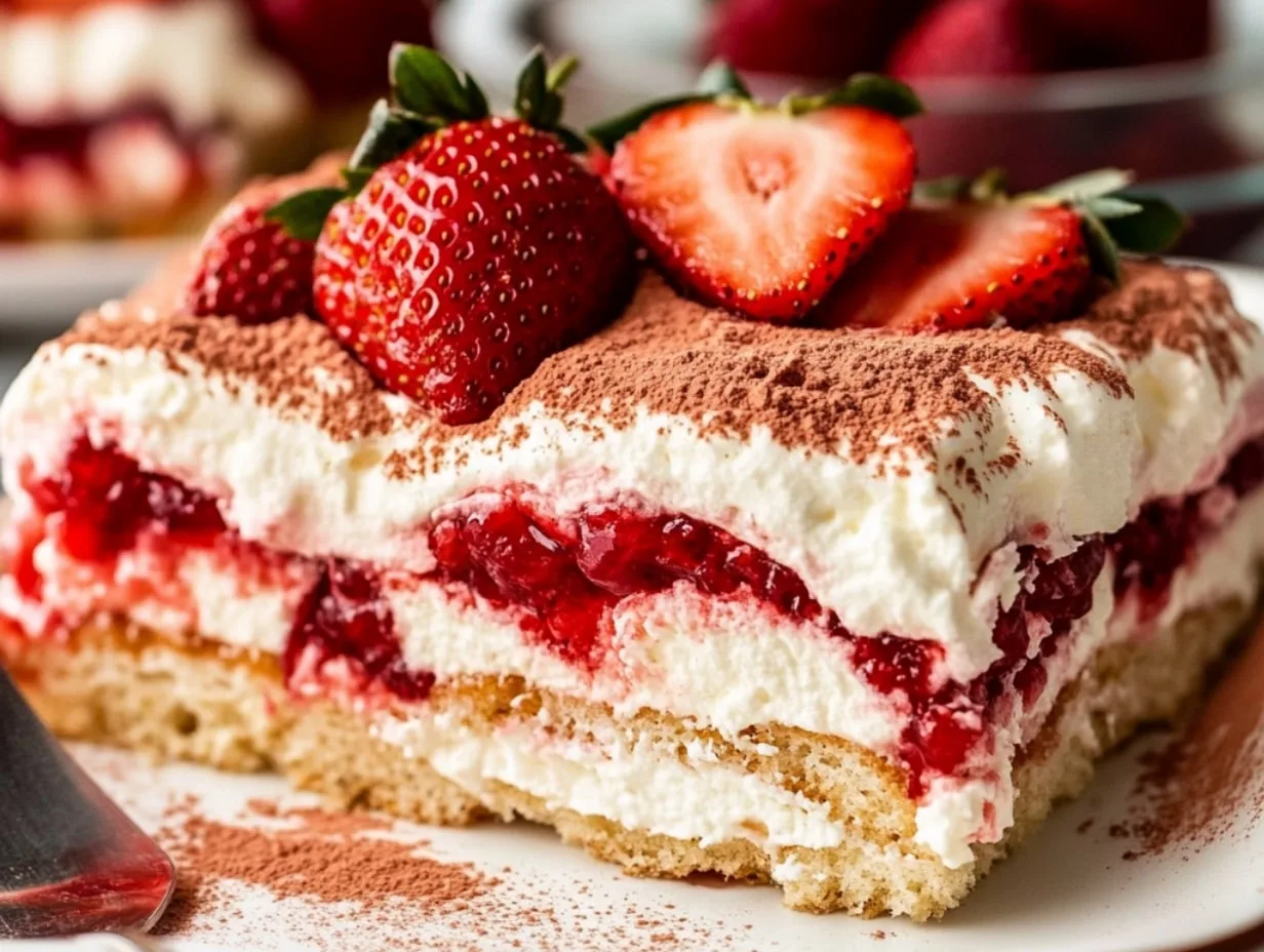 Strawberry Tiramisu