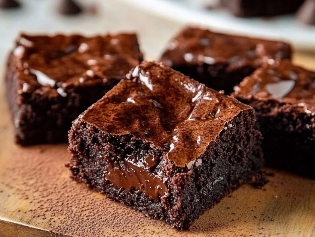 Fudgy Vegan Sweet Potato Brownies