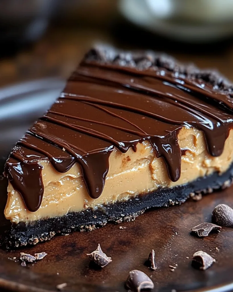 Chocolate Peanut Butter Pie 4