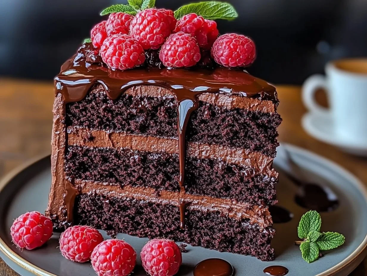 Chocolate Raspberry Cake