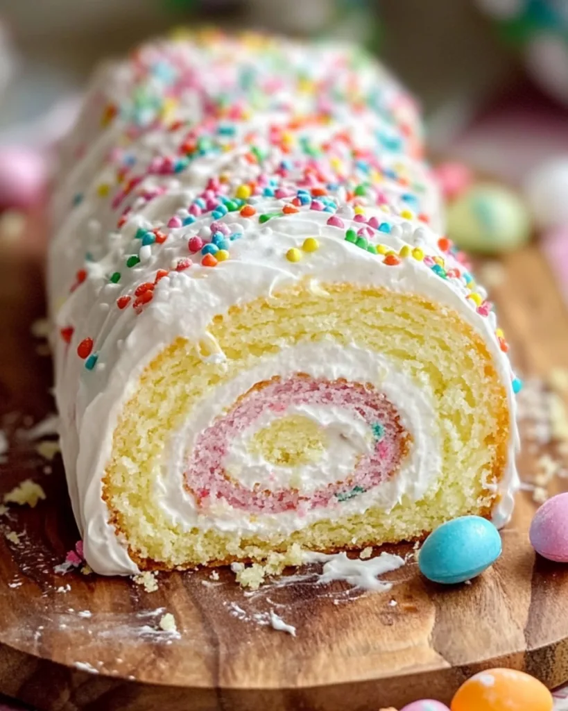 Easter Cake Roll 2