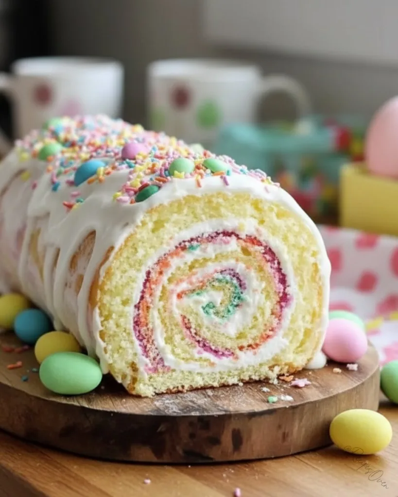 Easter Cake Roll 3