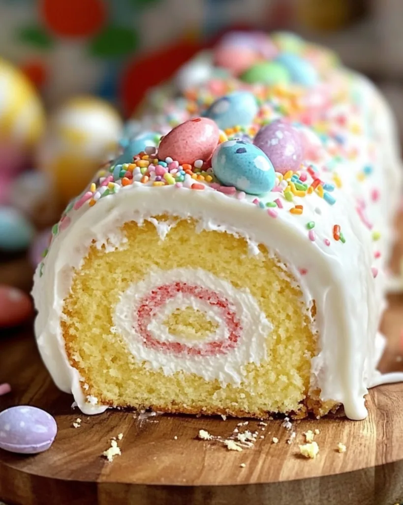 Easter Cake Roll 3