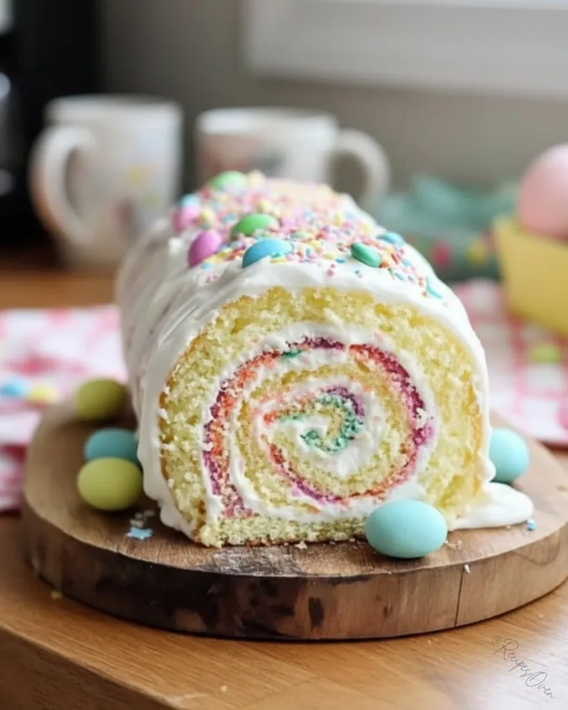 Easter Cake Roll 6
